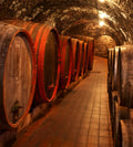 Dimex Wine Barrels Wall Mural 225x250cm 3 Panels | Yourdecoration.com