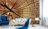 Dimex Wood Wall Mural 375x250cm 5 Panels Ambiance | Yourdecoration.com