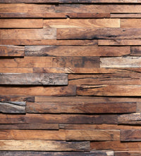 Dimex Wooden Wall Wall Mural 225x250cm 3 Panels | Yourdecoration.com