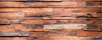 Dimex Wooden Wall Wall Mural 375x150cm 5 Panels | Yourdecoration.com