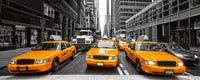 Dimex Yelow Taxi Wall Mural 375x150cm 5 Panels | Yourdecoration.com