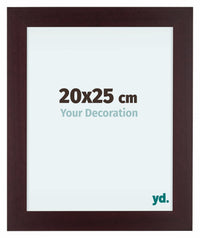 Dover Wood Photo Frame 20x25cm Mahogany Front Size | Yourdecoration.com