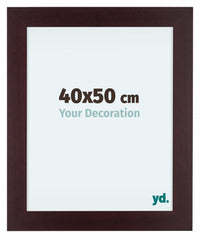 Dover Wood Photo Frame 40x50cm Mahogany Front Size | Yourdecoration.com