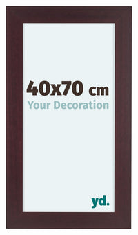 Dover Wood Photo Frame 40x70cm Mahogany Front Size | Yourdecoration.com