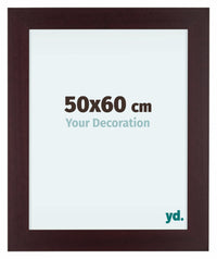 Dover Wood Photo Frame 50x60cm Mahogany Front Size | Yourdecoration.com