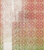 Komar Art Nouveau Rouge Non Woven Wall Mural 250x280cm 5 Panels | Yourdecoration.com