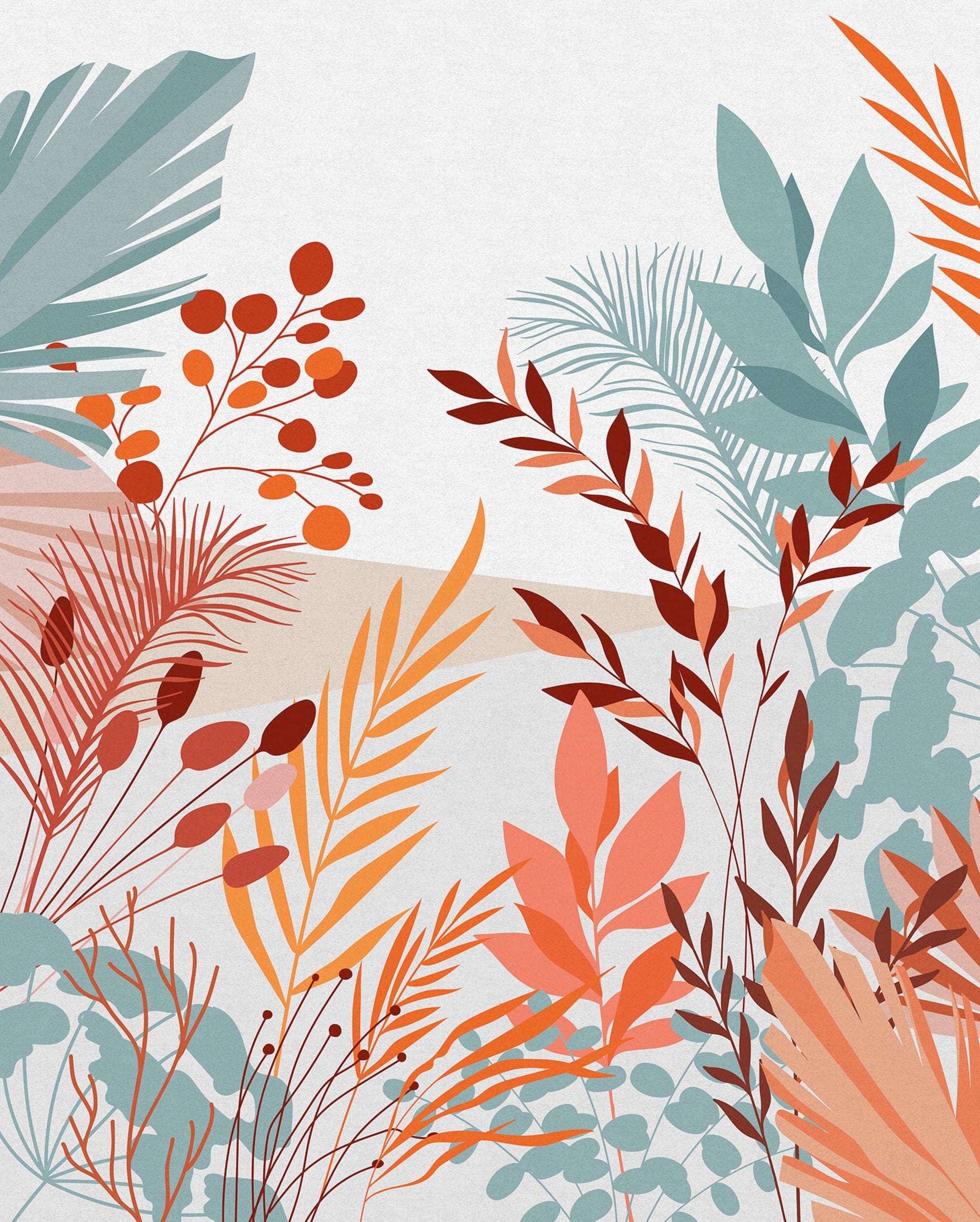 Komar Aspiring Colours Non Woven Wall Mural 200X250cm 4 Panels | Yourdecoration.com
