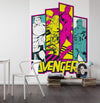 Komar Avengers Flash Non Woven Wall Mural 200x280cm 4 Panels Ambiance | Yourdecoration.com