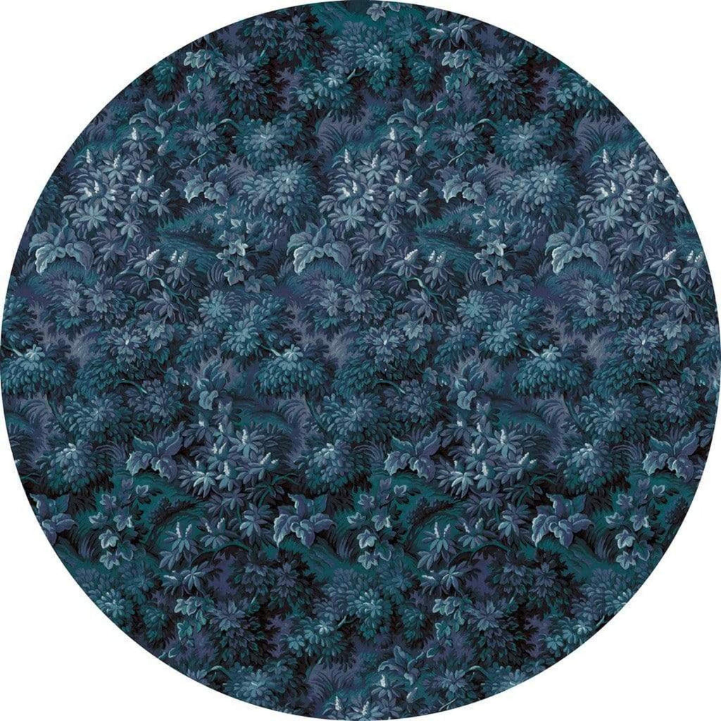 Komar Azul Wall Mural 125x125cm Round | Yourdecoration.com