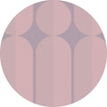 Komar Bauhaus Fusion Wall Mural 125x125cm Round | Yourdecoration.com