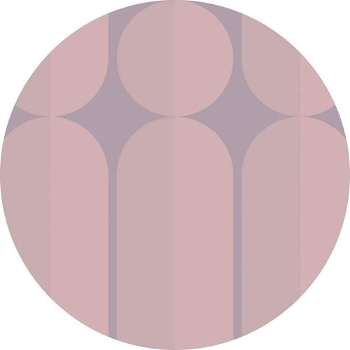 Komar Bauhaus Fusion Wall Mural 125x125cm Round | Yourdecoration.com