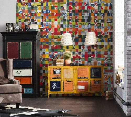 Komar Bibite Wall Mural 150x250cm 3 Panels Ambiance | Yourdecoration.com