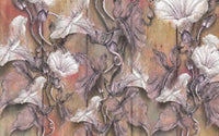 Komar Bloomin Non Woven Wall Mural 400x250cm 4 Panels | Yourdecoration.com