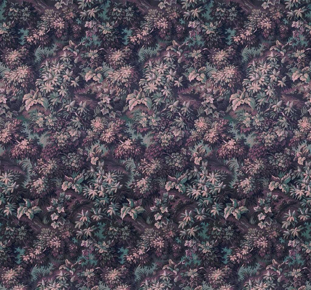 Komar Botanique Aubergine Non Woven Wall Mural 300x280cm 6 Panels | Yourdecoration.com
