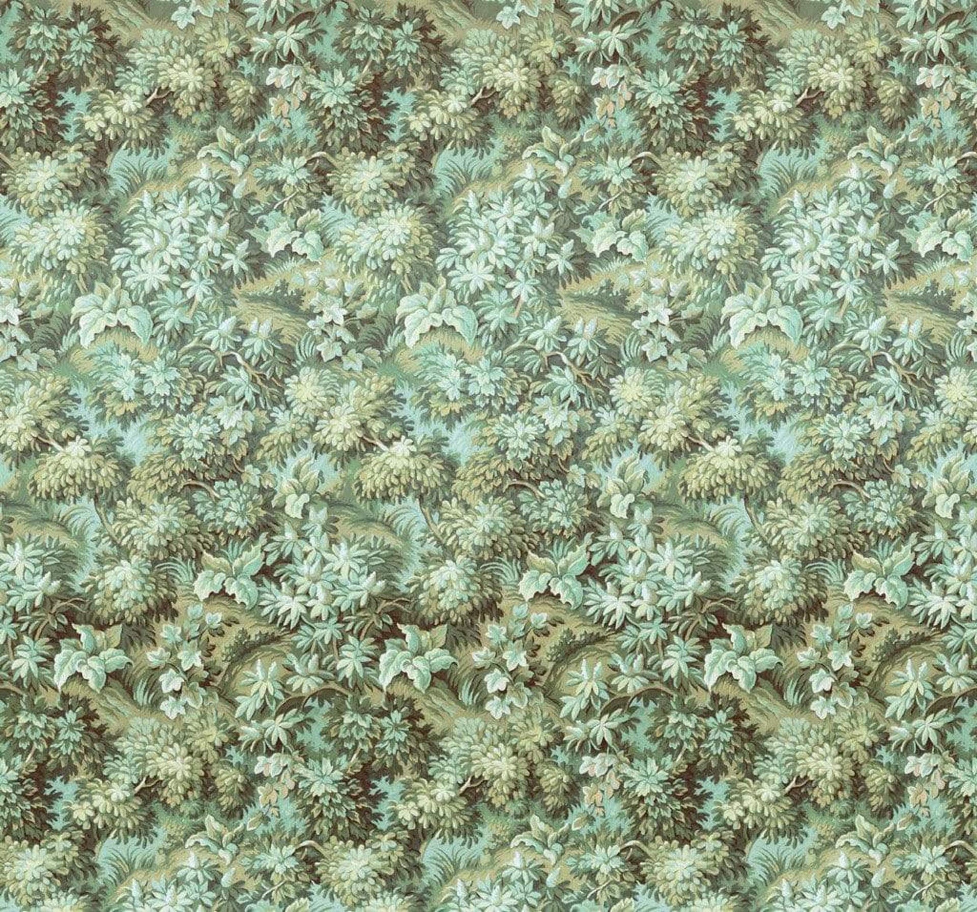 Komar Botanique Vert Non Woven Wall Mural 300x280cm 6 Panels | Yourdecoration.com