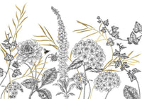Komar Bumble Bee Non Woven Wall Mural 400x280cm 8 Panels | Yourdecoration.com