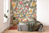 Komar Cactus Non Woven Wall Mural 300x280cm 6 Panels Ambiance | Yourdecoration.com