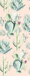 Komar Cactus Rose Non Woven Wall Mural 100x250cm 1 baan | Yourdecoration.com