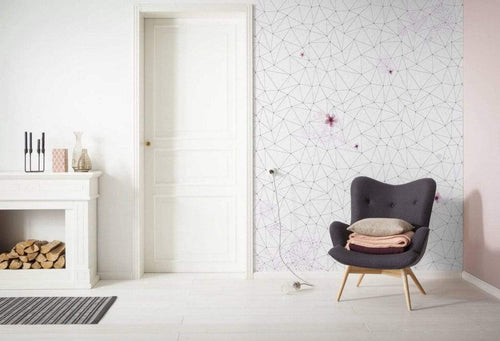 Komar Cherry Blossom Non Woven Wall Mural 200x250cm 2 Panels Ambiance | Yourdecoration.com