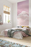 Komar Cloud Wire Non Woven Wall Mural 100x250cm 1 baan Ambiance | Yourdecoration.com