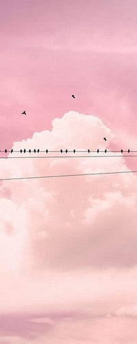 Komar Cloud Wire Non Woven Wall Mural 100x250cm 1 baan | Yourdecoration.com