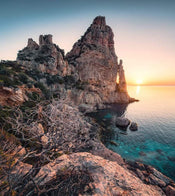 Komar Colors of Sardegna Non Woven Wall Mural 250x280cm 5 Panels | Yourdecoration.com
