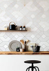 Komar Coquilles Blanches Non Woven Wall Mural 150x280cm 3 Panels Ambiance | Yourdecoration.com