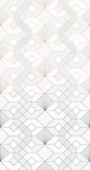 Komar Coquilles Blanches Non Woven Wall Mural 150x280cm 3 Panels | Yourdecoration.com