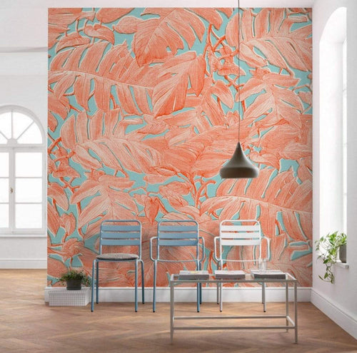 Komar Coralla Non Woven Wall Mural 300x280cm 6 Panels Ambiance | Yourdecoration.com