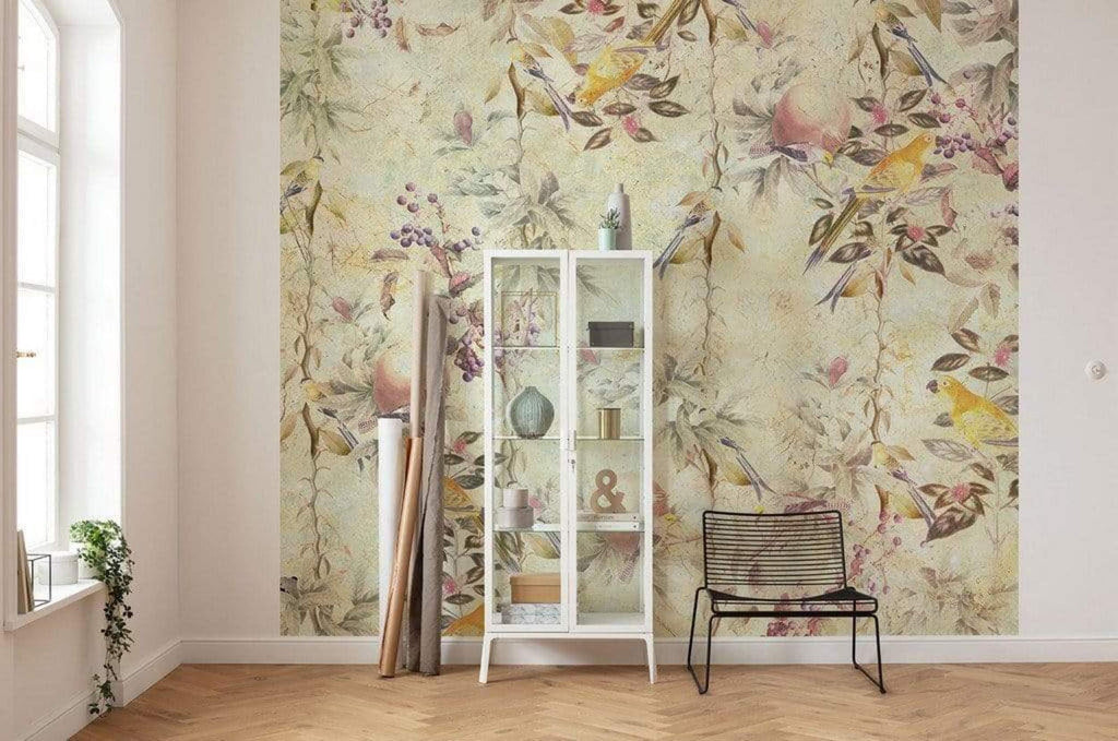 Komar Cosy Bohemian Non Woven Wall Mural 300x280cm 3 Panels Ambiance | Yourdecoration.com