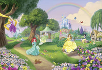 Komar Disney Princess Rainbow Wall Mural 368x254cm | Yourdecoration.com