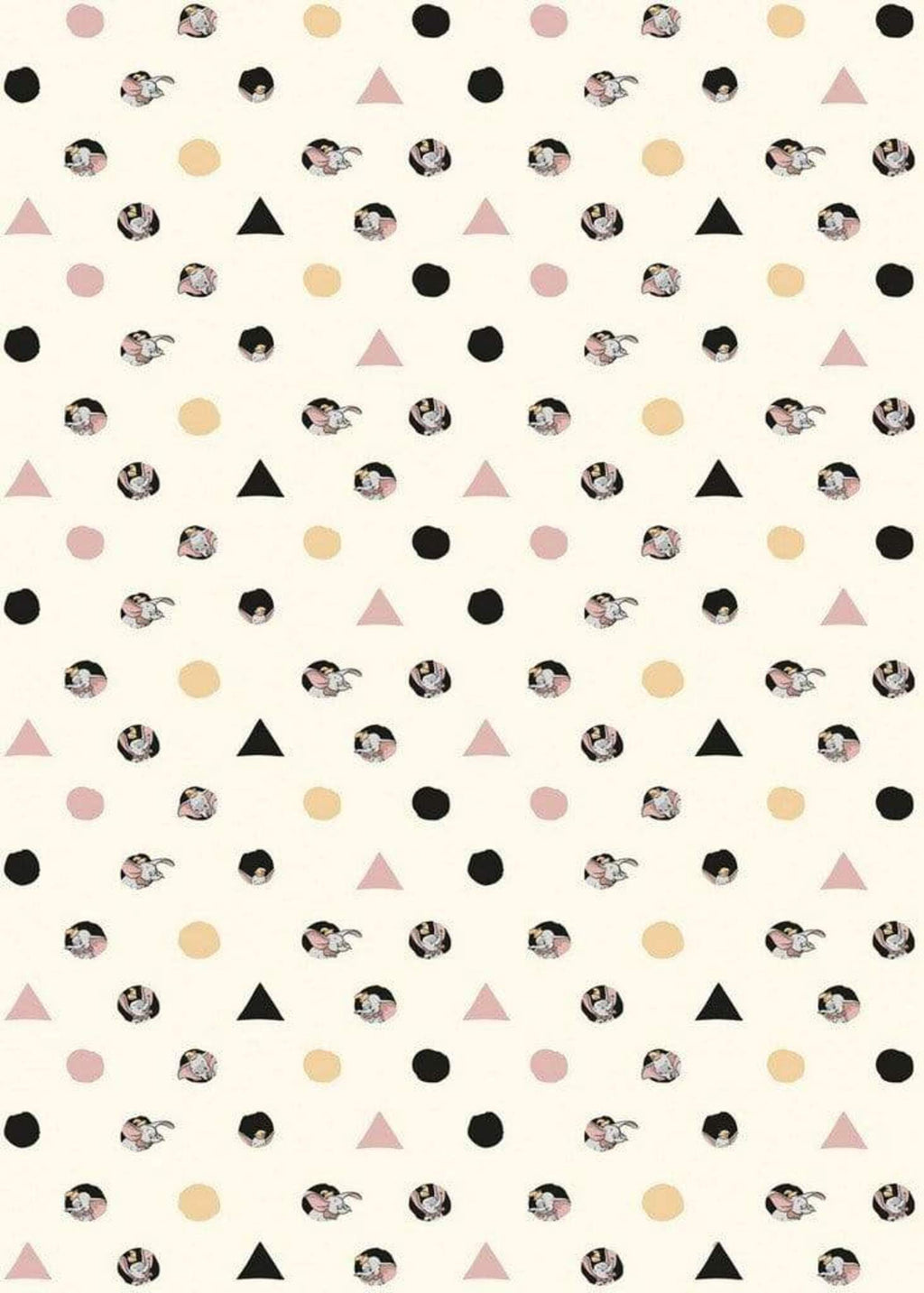 Komar Dumbo Angles Dots Non Woven Wall Mural 200x280cm 4 Panels | Yourdecoration.com