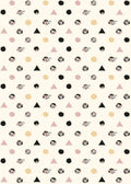 Komar Dumbo Angles Dots Non Woven Wall Mural 200x280cm 4 Panels | Yourdecoration.com