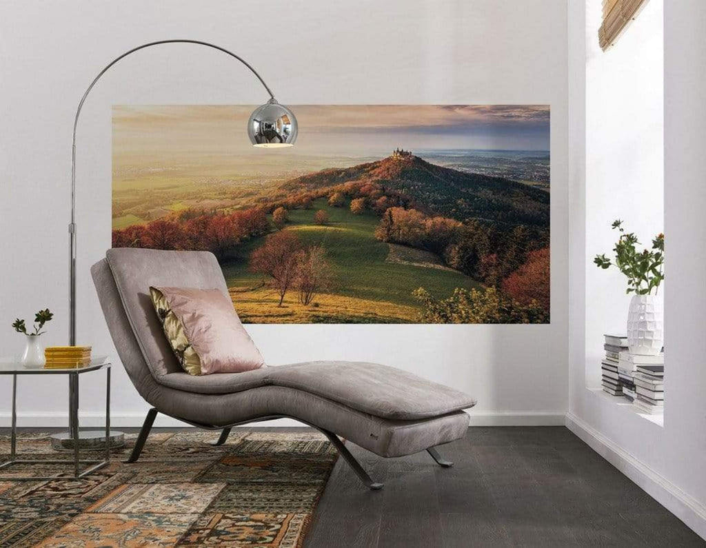 Komar Fairy Tale Castle Non Woven Wall Mural 200x100cm 1 baan Ambiance | Yourdecoration.com
