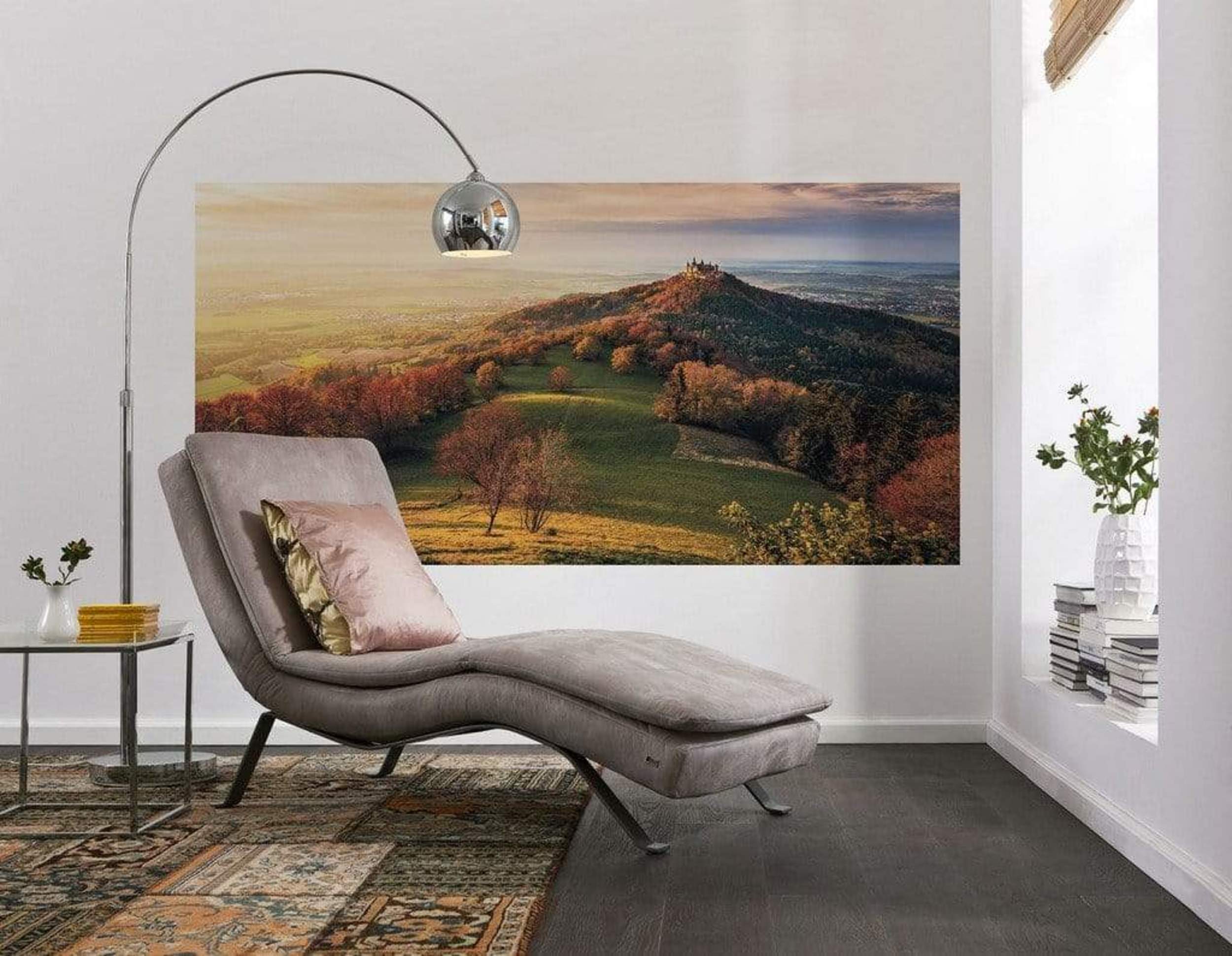 Komar Fairy Tale Castle Non Woven Wall Mural 200x100cm 1 baan Ambiance | Yourdecoration.com