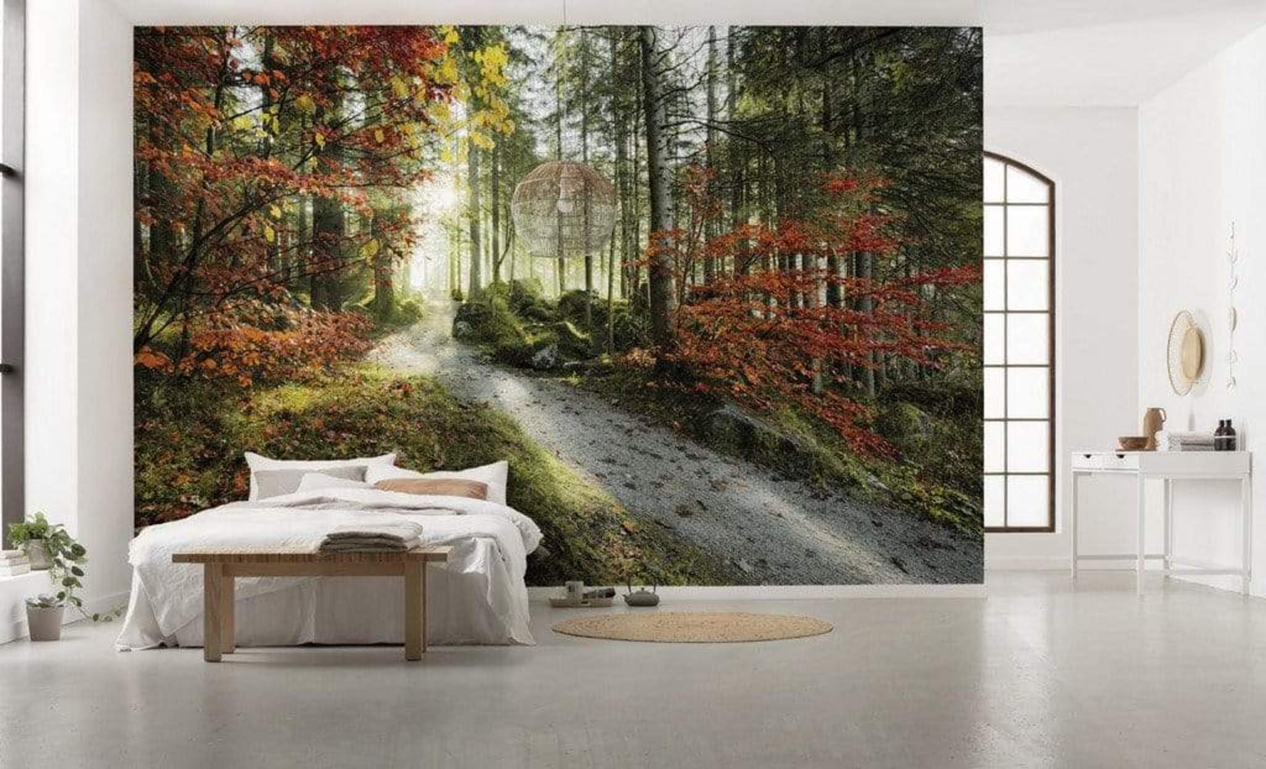 Komar Feuerzungen Non Woven Wall Mural 450x280cm 9 Panels Ambiance | Yourdecoration.com