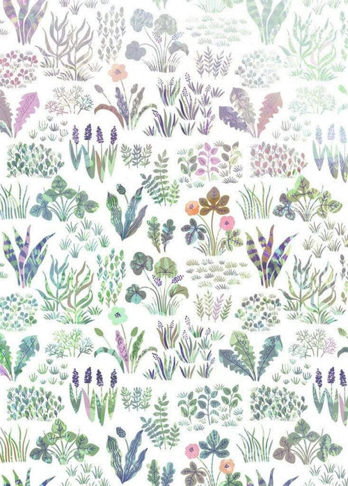 Komar Flower Farm Non Woven Wall Mural 200x280cm 4 Panels | Yourdecoration.com