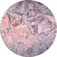 Komar Glossy Crystals Wall Mural 125x125cm Round | Yourdecoration.com
