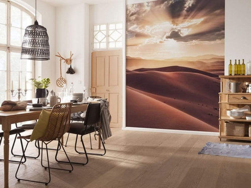Komar God Rays Non Woven Wall Mural 200x250cm 2 Panels Ambiance | Yourdecoration.com