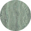 Komar Green Marble Wall Mural 125x125cm Round | Yourdecoration.com