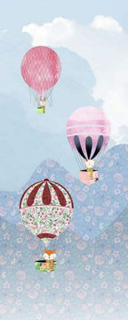 Komar Happy Balloon Non Woven Wall Mural 100x250cm 1 baan | Yourdecoration.com