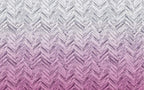 Komar Herringbone Pink Non Woven Wall Mural 400x250cm 4 Panels | Yourdecoration.com