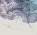 Komar Ink Blue Fluid Non Woven Wall Mural 300x280cm 3 Panels | Yourdecoration.com