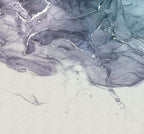 Komar Ink Blue Fluid Non Woven Wall Mural 300x280cm 3 Panels | Yourdecoration.com