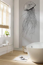 Komar Jellyfish Non Woven Wall Mural 100x250cm 1 baan Ambiance | Yourdecoration.com