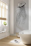 Komar Jellyfish Non Woven Wall Mural 100x250cm 1 baan Ambiance | Yourdecoration.com