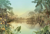 Komar Lac Tropical Non Woven Wall Mural 400x270cm 8 Panels | Yourdecoration.com