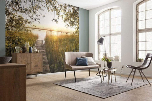Komar Lakeside Non Woven Wall Mural 300x250cm 3 Panels Ambiance | Yourdecoration.com