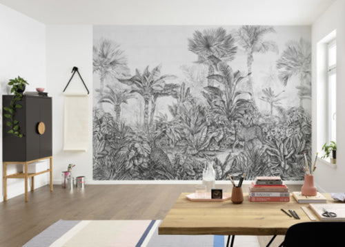 Komar Leopards Non Woven Wall Murals 350x250cm 7 panels Ambiance | Yourdecoration.com