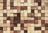 Komar Lumbercheck Wall Mural 368x254cm | Yourdecoration.com